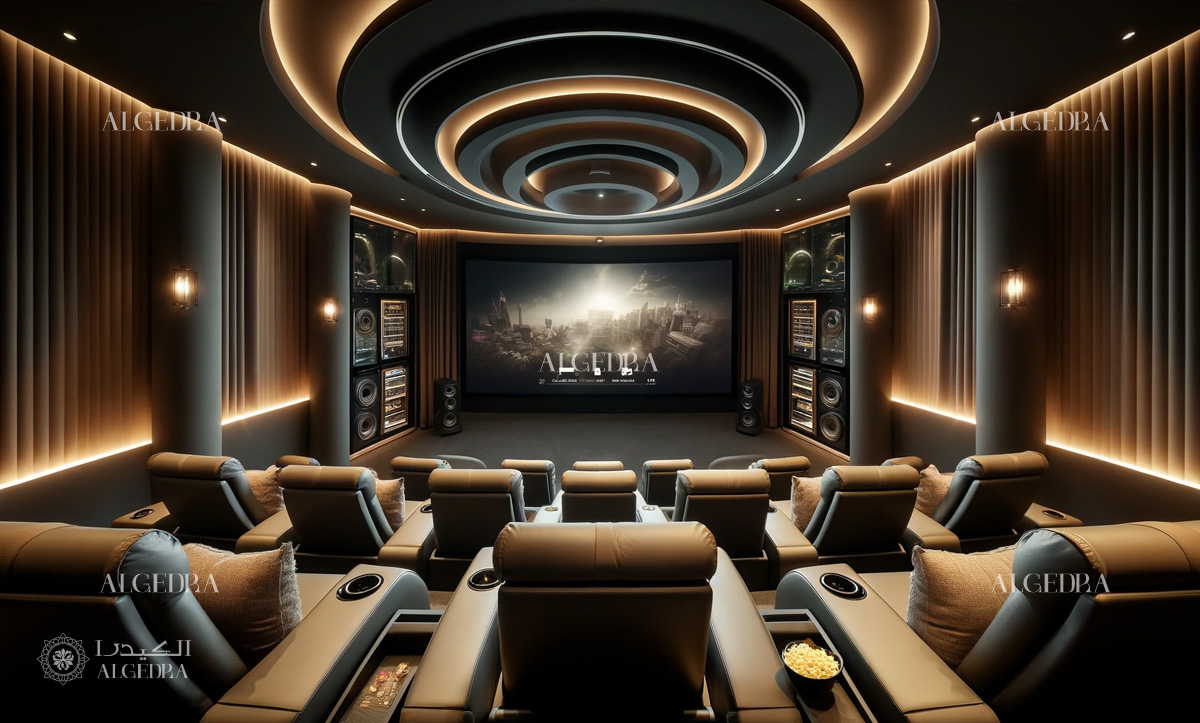 modern home cinema design